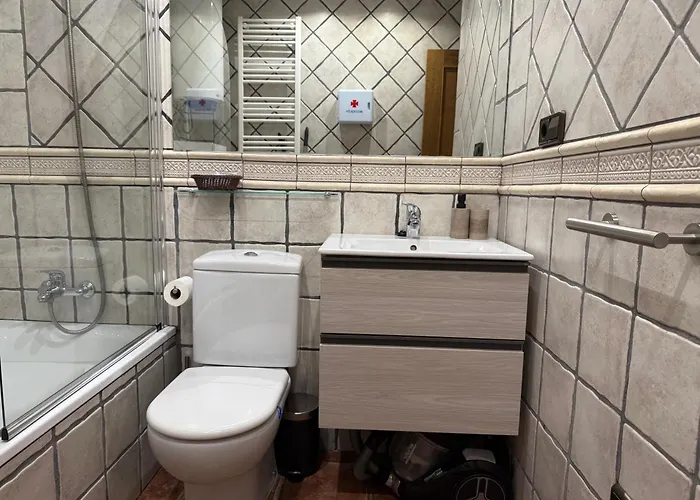 Acogedor Con Terraza, Casco Historico Lägenhet *